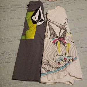Boys Volcom shirts